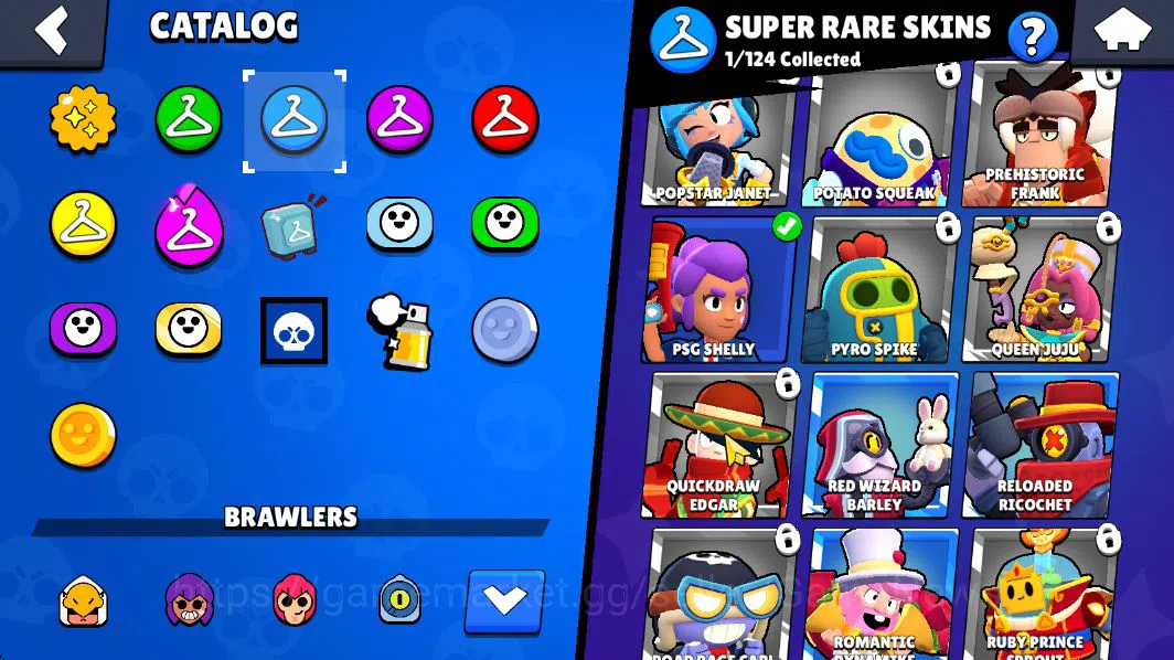Brawl Stars Accounts 1007 Trophy |16 Brawlers 3 MAX Lvl (Shelly,Penny,Angelo) | 1 Epic (Royale Trunk) 1 SR (PSG Shelly)|CN 12
