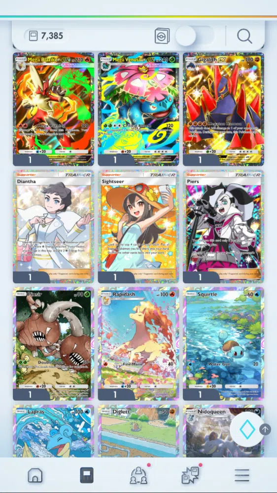 Pokémon TCG Pocket Accounts EN| 7k+Card| 150+ EX| 2 Crown (Meloetta,PPoncho) M image 11