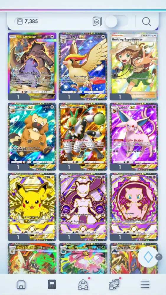 Pokémon TCG Pocket Accounts EN| 7k+Card| 150+ EX| 2 Crown (Meloetta,PPoncho) M image 12