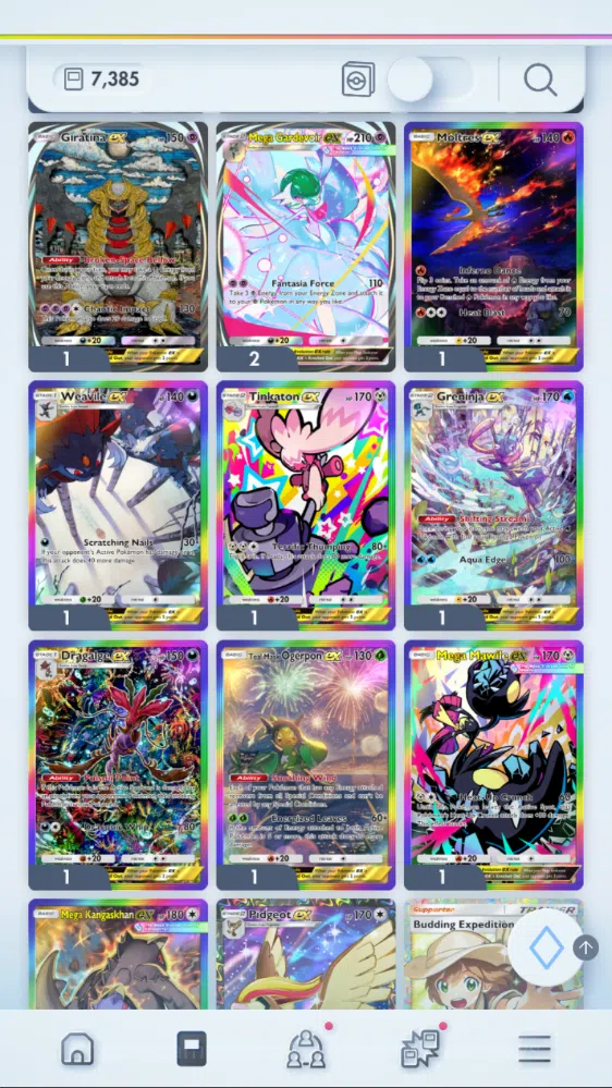 Pokémon TCG Pocket Accounts EN| 7k+Card| 150+ EX| 2 Crown (Meloetta,PPoncho) M image 13