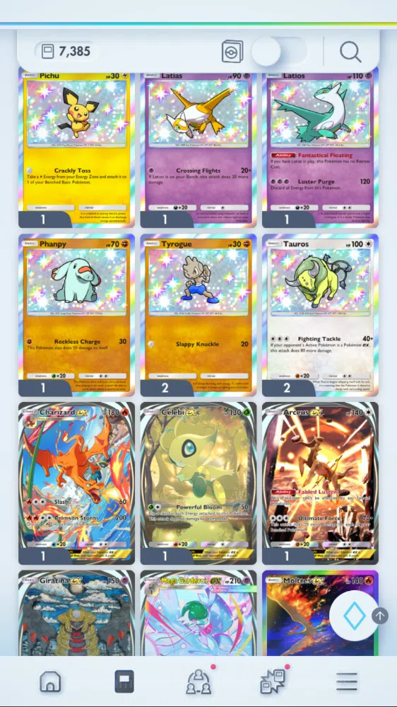 Pokémon TCG Pocket Accounts EN| 7k+Card| 150+ EX| 2 Crown (Meloetta,PPoncho) M image 14