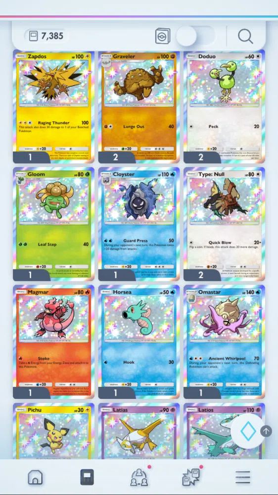 Pokémon TCG Pocket Accounts EN| 7k+Card| 150+ EX| 2 Crown (Meloetta,PPoncho) M image 15