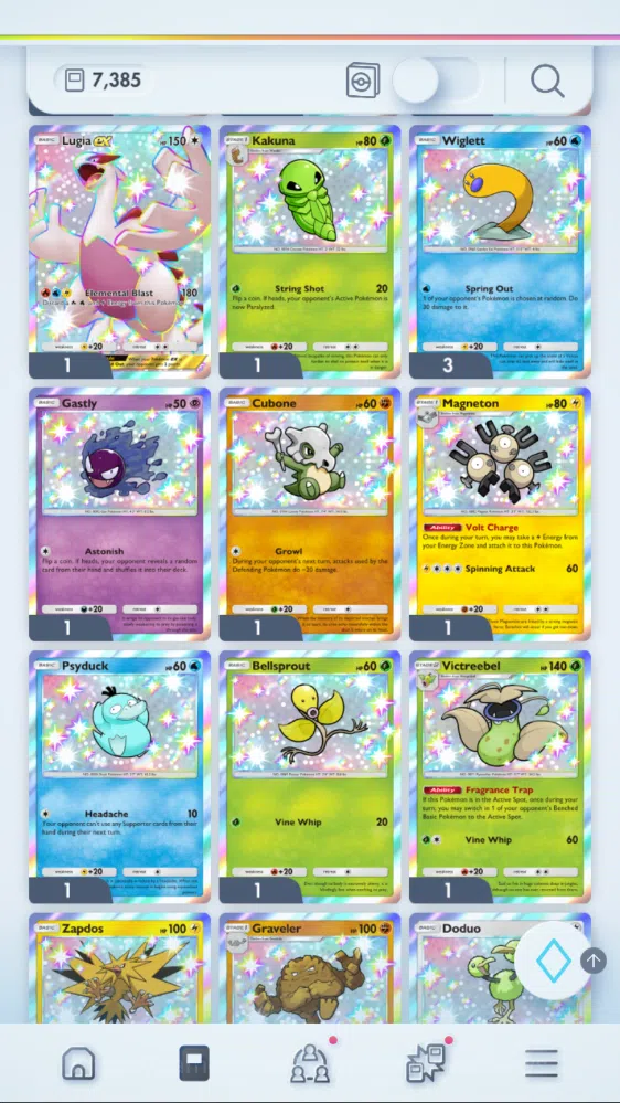 Pokémon TCG Pocket Accounts EN| 7k+Card| 150+ EX| 2 Crown (Meloetta,PPoncho) M image 16