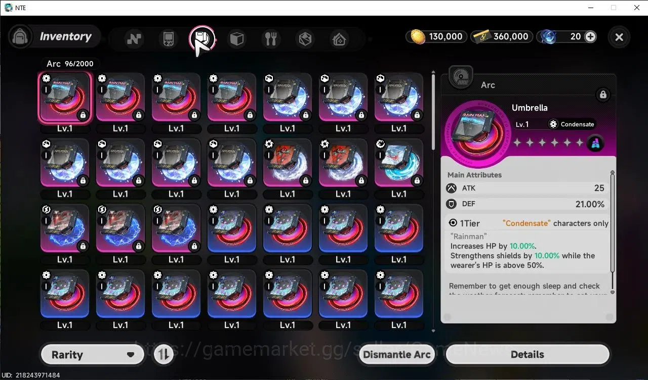 Neverness to Everness Accounts GLOBAL Southeast Asia|HL 3| 1 SSR Limited Hotori +1 S-Class Char Box|6 SR|Selector ON|Female 7