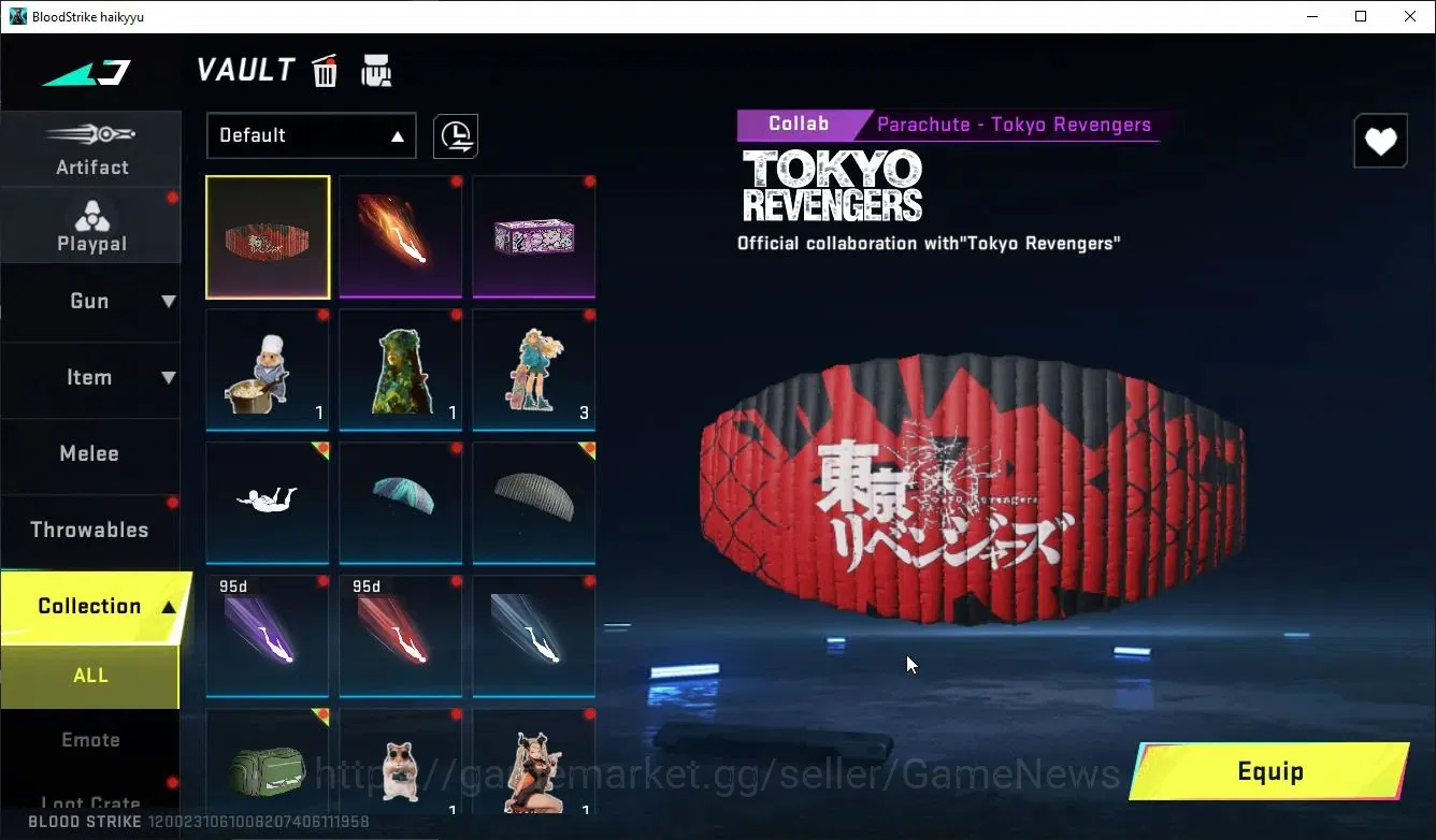 Blood Strike Accounts ASIA|2 ULTRA [URB-Asura,QBZ95-QuantumShell]+3 Lege image 11