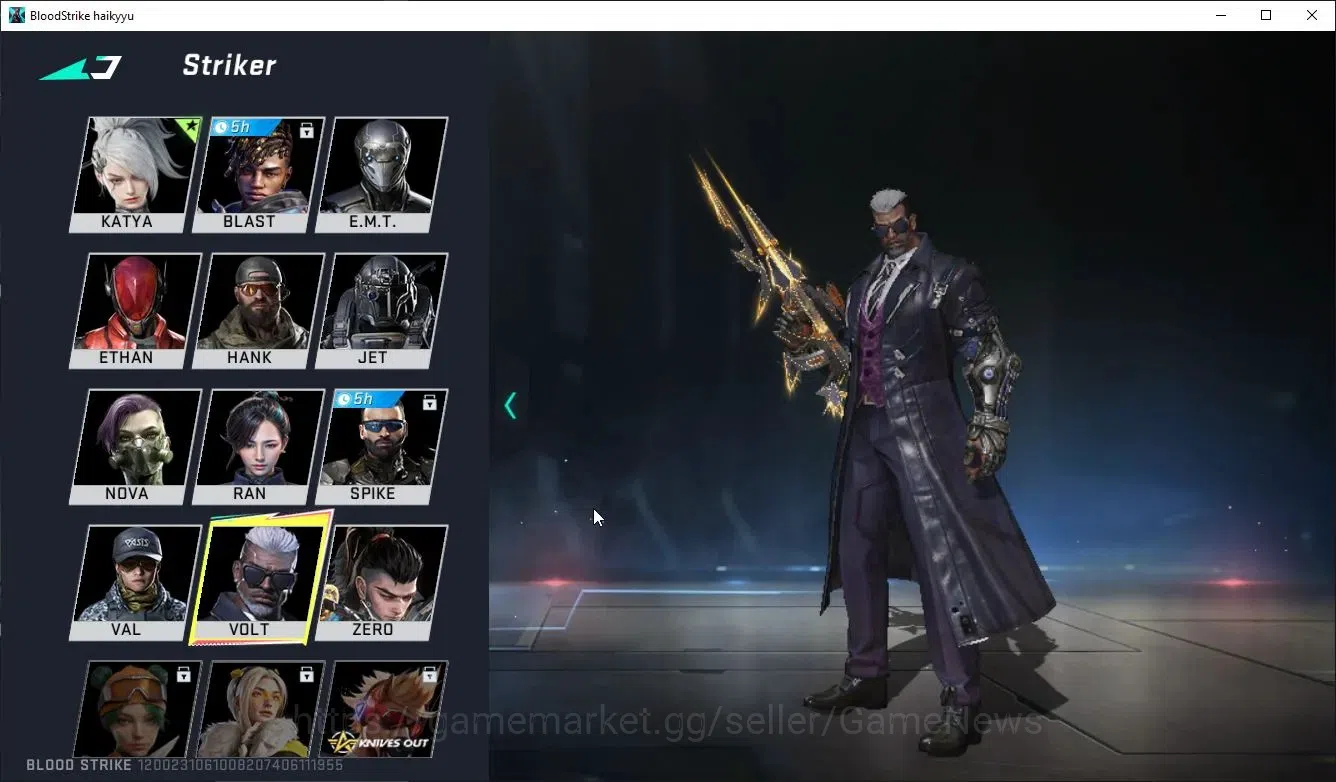Blood Strike Accounts ASIA|2 ULTRA [URB-Asura,QBZ95-QuantumShell]+3 Lege image 3