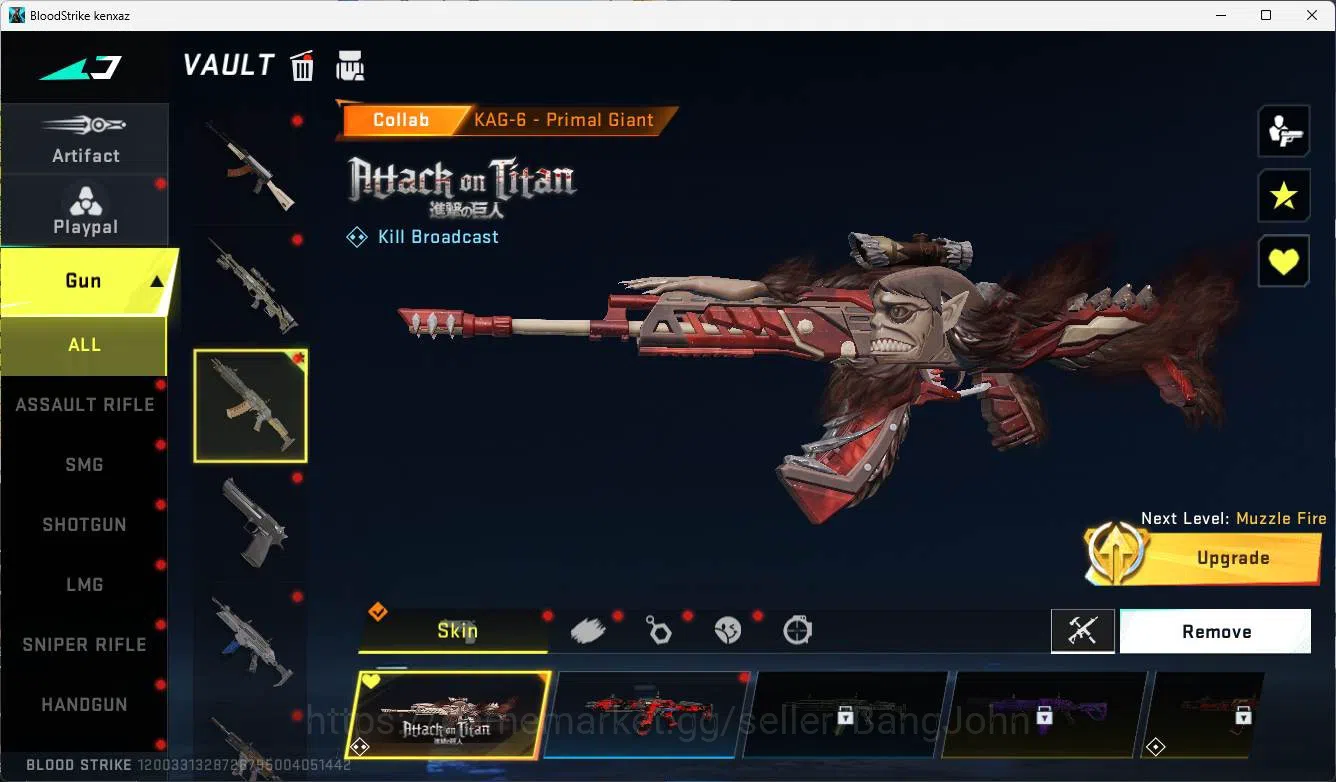 Blood Strike Accounts ASIA | Ultra Ethan, Ultra Jet, legend katana, Eter image 10
