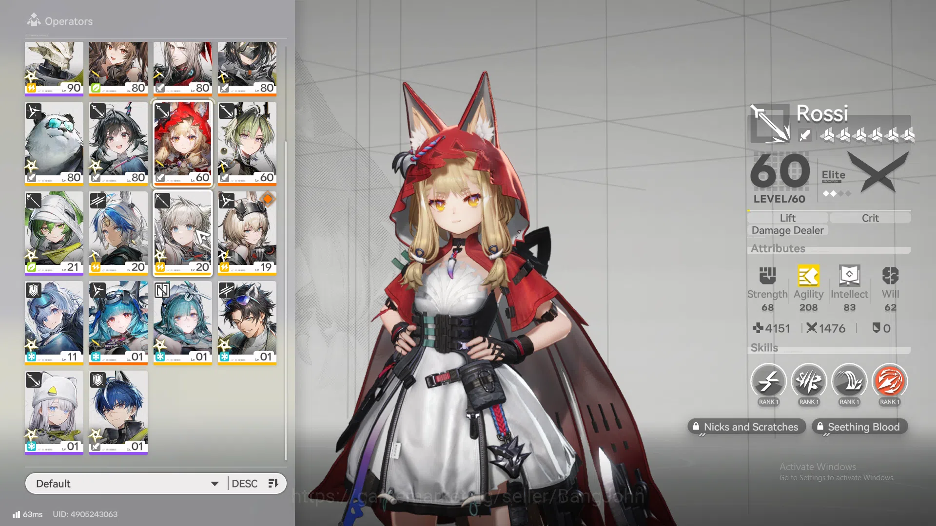 Arknights: Endfield Accounts ASIA|3LIMIT+4Sign|Laevatain Sign,Gilberta Sign,Ros image 4