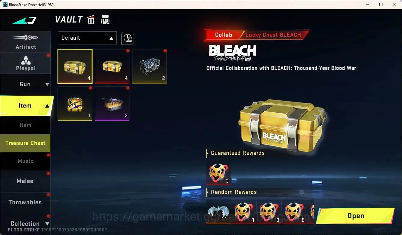Blood Strike Accounts ASIA | Legendary Katana-Ronin | EVA MCX-EVA-00 | 1 image 3