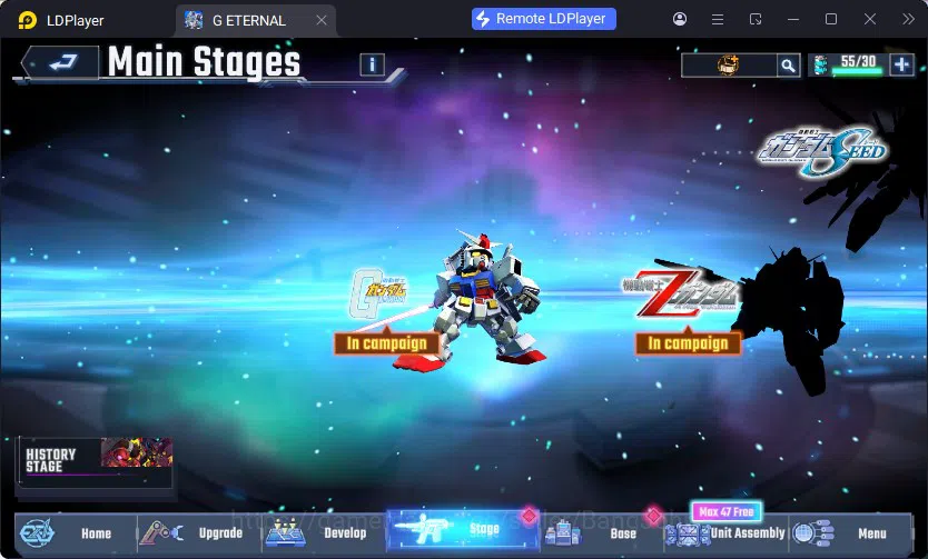 SD Gundam G Generation ETERNAL Accounts Global Rank 1 | FreshStory | 100+K Diamond, Selector Banner On, 8Gundam SSR+ 2Supp 3