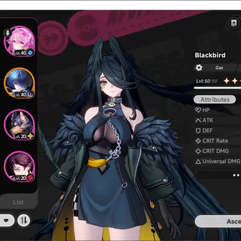Neverness to Everness Accounts Global SEA|HL 30|6 S-Class 2 Limited| Blackbird+Sign,Akane Rin+Outfit |Day Adrift Glider Skin