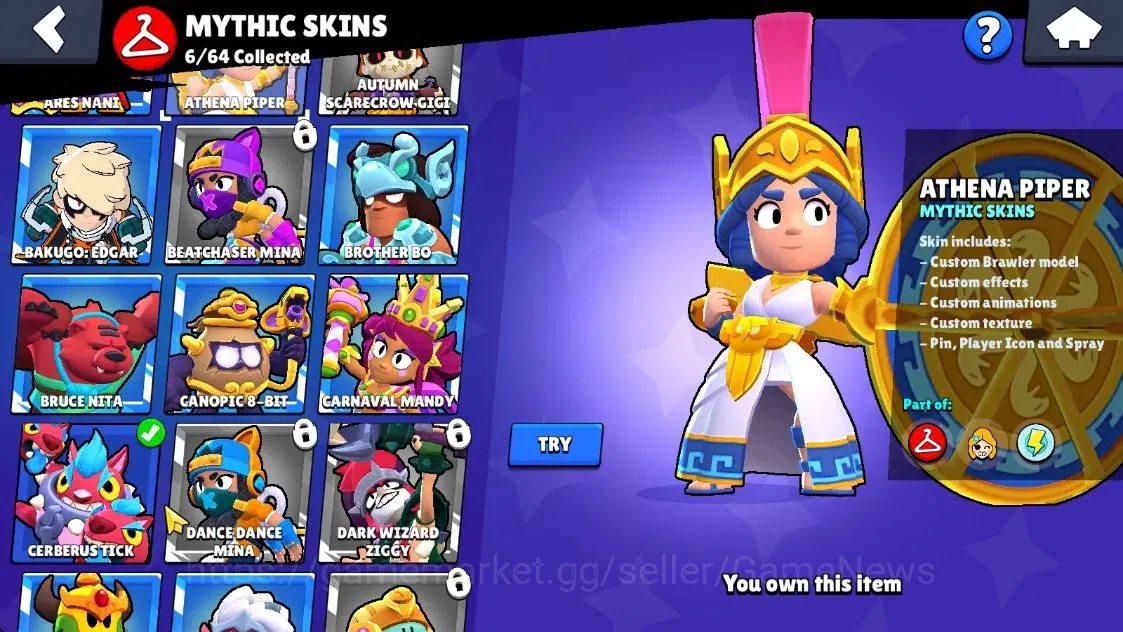 Brawl Stars Accounts Lvl 72|24,9K Trophy|42 Brawler 17 Max Lvl|2 Presti image 14