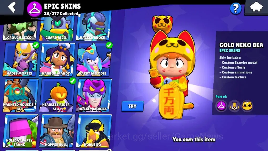Brawl Stars Accounts Lvl 72|24,9K Trophy|42 Brawler 17 Max Lvl|2 Presti image 20