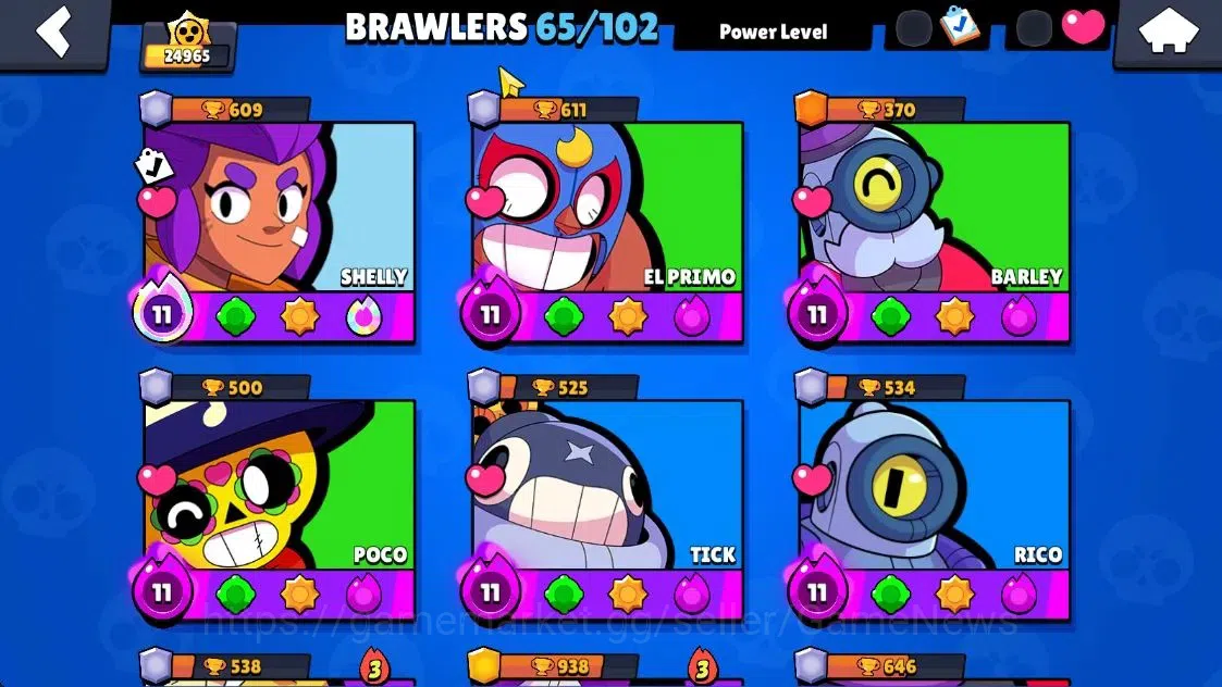Brawl Stars Accounts Lvl 72|24,9K Trophy|42 Brawler 17 Max Lvl|2 Presti image 5