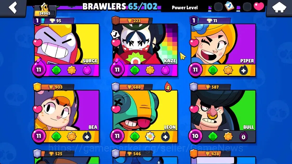 Brawl Stars Accounts Lvl 72|24,9K Trophy|42 Brawler 17 Max Lvl|2 Presti image 7