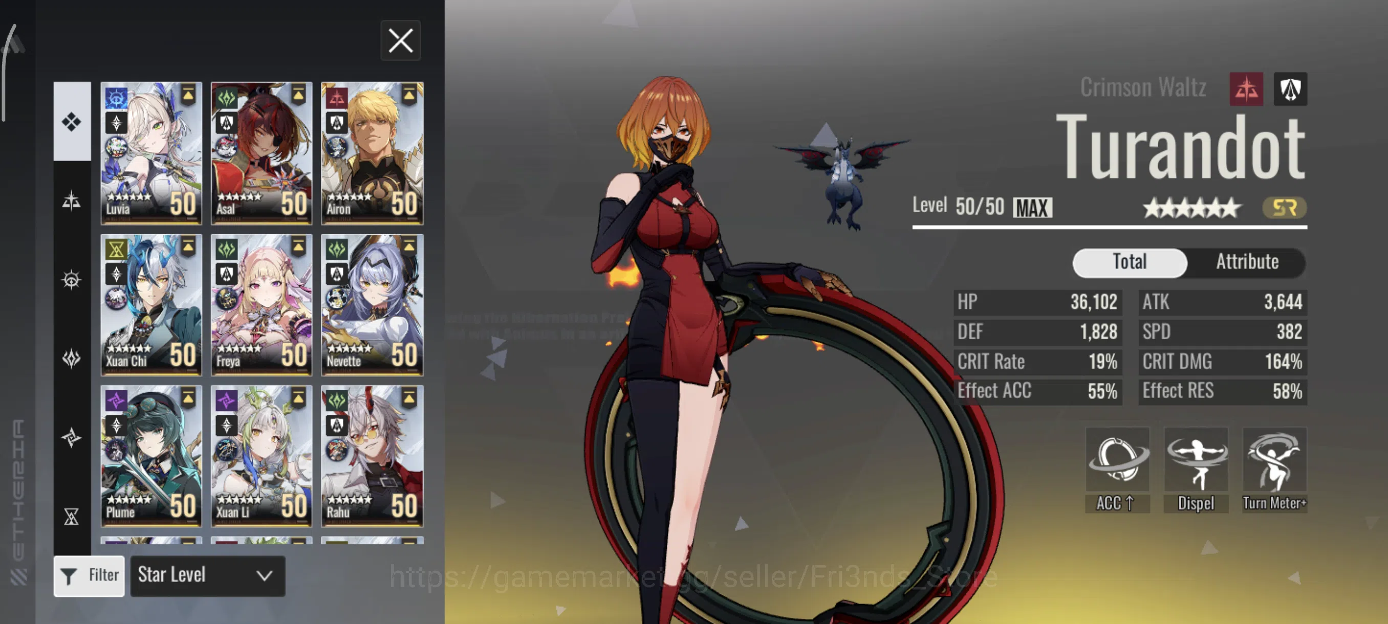Etheria: Restart Accounts ETR165 | ASIA 1 | HIGH COMPE ACC 50SSR 13LND 8 P5 image 2