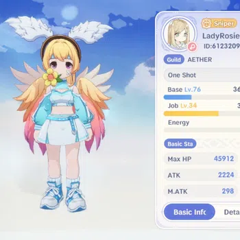 Ragnarok: The New World Accounts Sv Eddga|Lvl 76 Sniper|ASPD 189.78|2,7M Zeny|5 SSR Pet (Skoll T2,Miya T2,Dusk