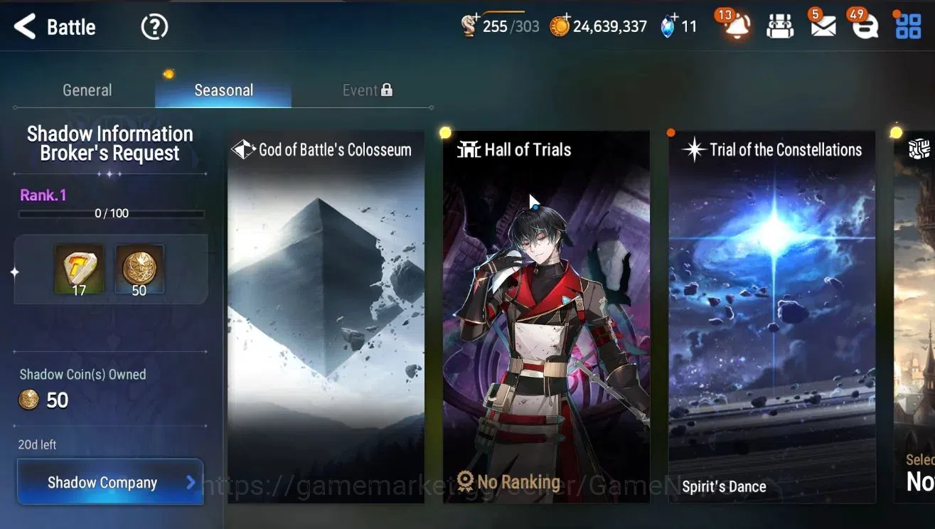 Epic Seven Accounts GLOBAL Unverif|New Era|9 ML(Salome,NM Luna[285 SPD image 14