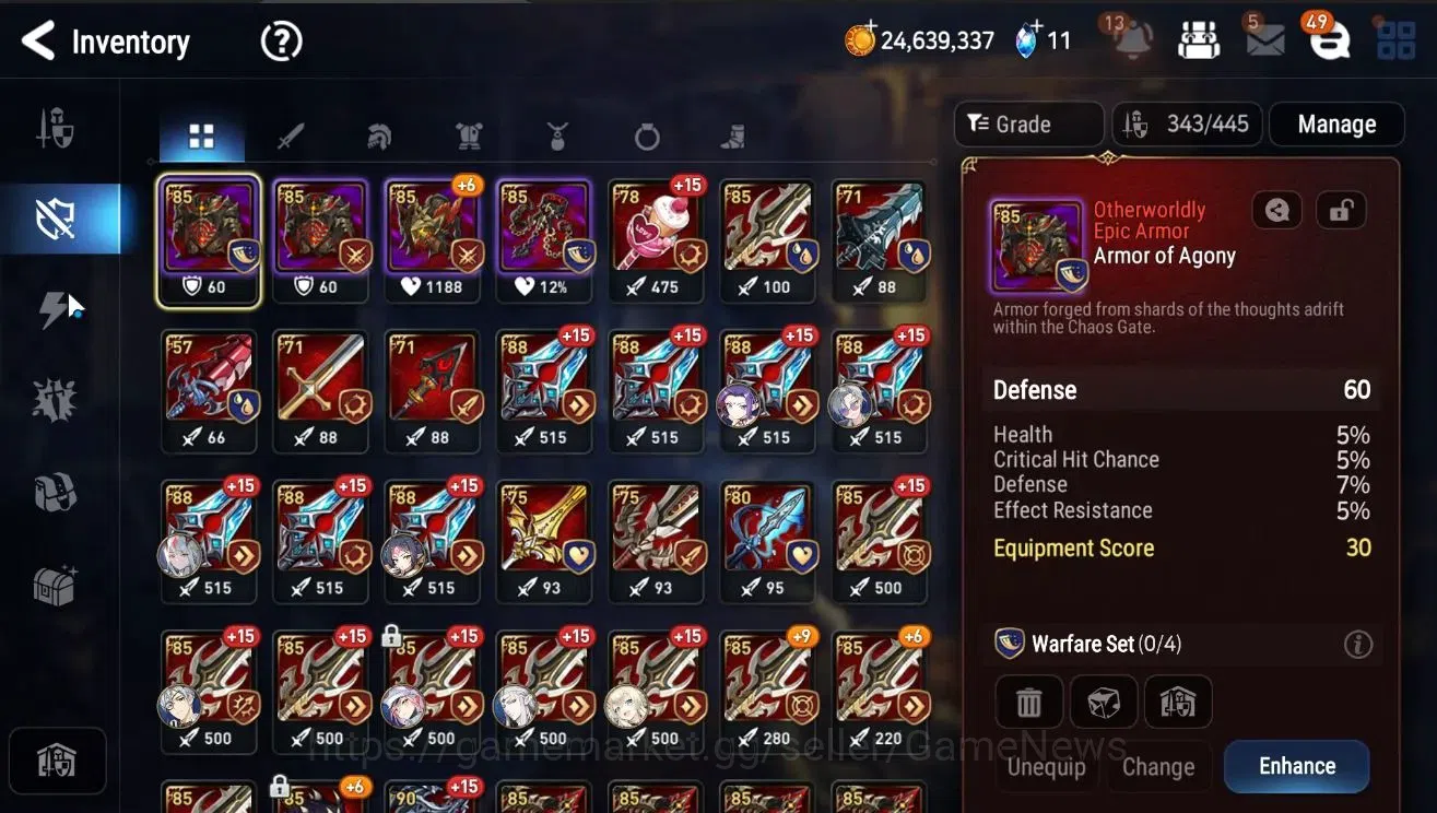 Epic Seven Accounts GLOBAL Unverif|New Era|9 ML(Salome,NM Luna[285 SPD image 17
