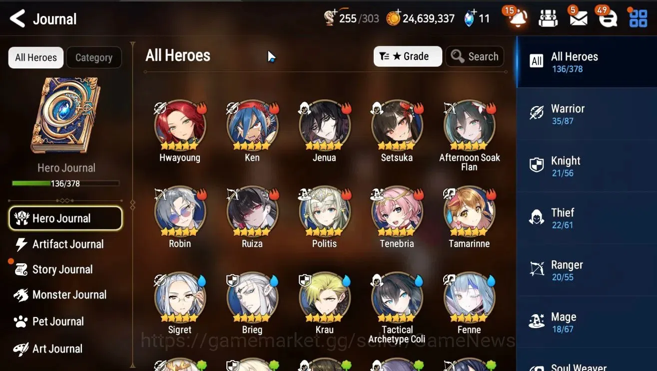 Epic Seven Accounts GLOBAL Unverif|New Era|9 ML(Salome,NM Luna[285 SPD image 4