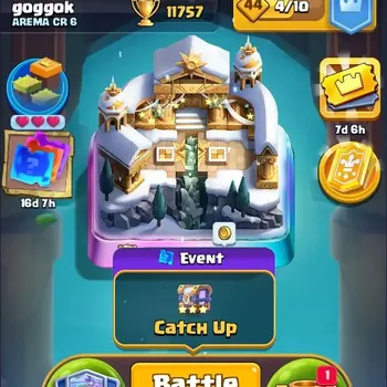 Clash Royale Accounts High-End Trophy 11757 |CL 1644|KTL 15|122 Cards|7 Max|6 Hero|13 Evo|Arena 28|197K Coins+2301