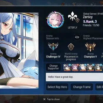 Epic Seven Accounts High-End Global verif |26 ML(E Ilynav,NM Luna,C Lilias,Harsetti,DD Ray,Etc.)Collab