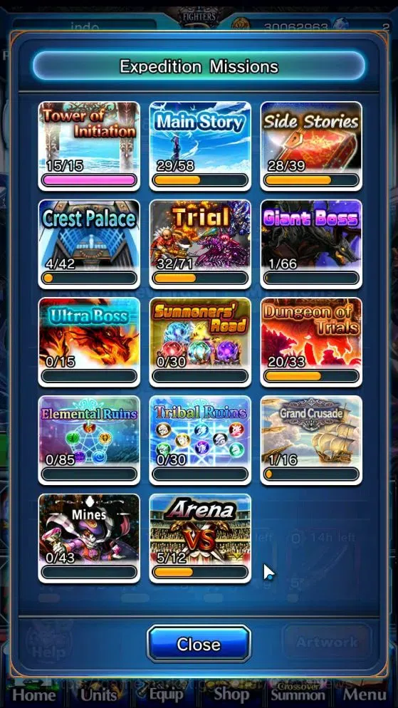 Grand Summoners Accounts End-Game Global|Rank 66|21 Ascend 7 TW|(Paladin Roy,Chloe,SJW,Hae-In,Igris,Gamagori,Shuna)+TW S 9