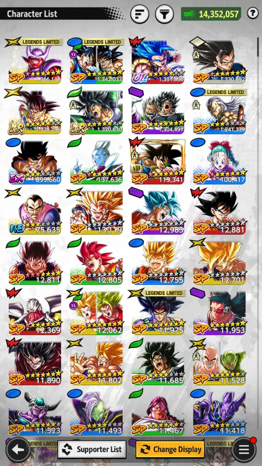 Dragon Ball Legends Accounts Android/IOS |Lvl 149|14.3M Total Power|506 CC|1 UL image 4