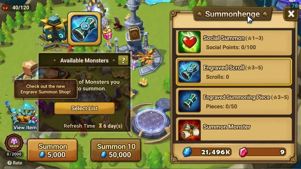 Summoners War: Sky Arena Accounts ASIA|Lv 26|Ready Gacha|103 12 YSC + 160 11 YSC + 3 image 12