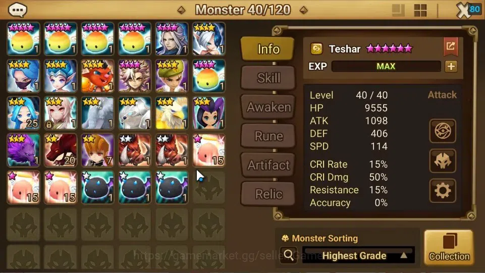Summoners War: Sky Arena Accounts ASIA|Lv 26|Ready Gacha|103 12 YSC + 160 11 YSC + 3 image 8