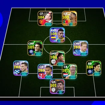 eFootball Accounts Legends & Iconic Players COLECTIVE 3224+ | BIGTIME RONALDO NEW x J RODRIGUEZ x KOEMAN x ZANETTI x L