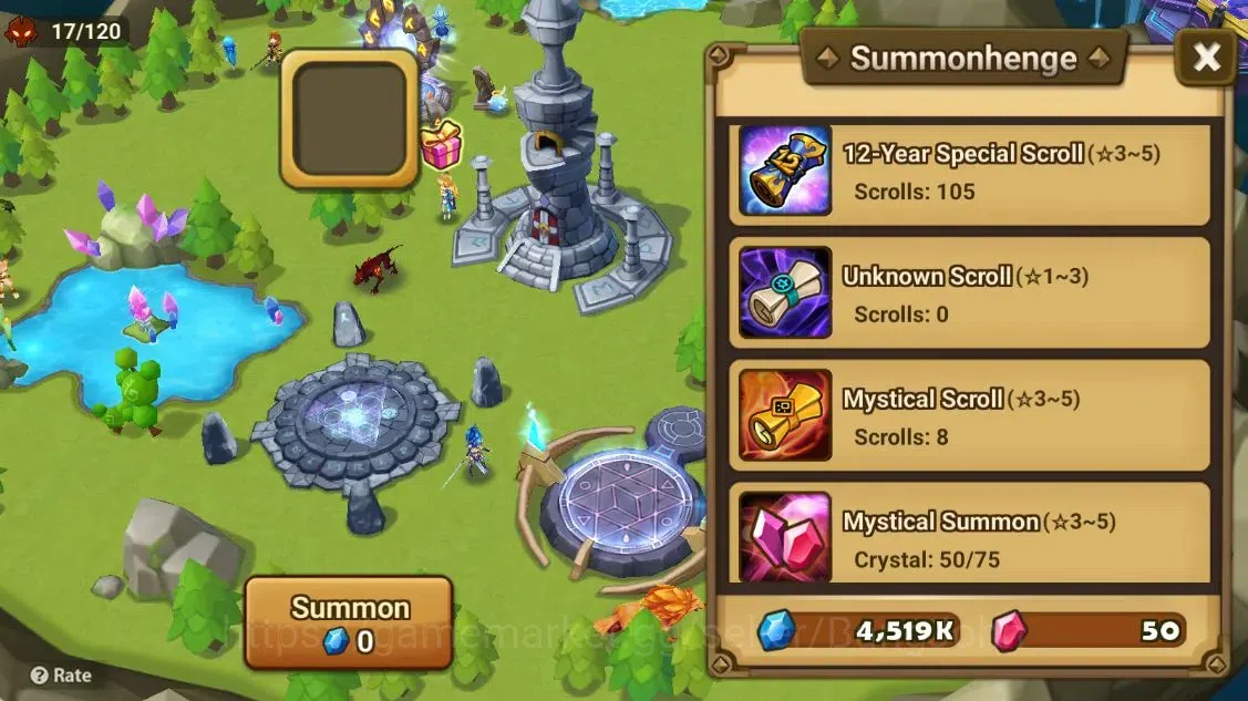 Summoners War: Sky Arena Accounts ASIA | Starter | Level 13 | Ready Gacha | 12-YSS + image 2
