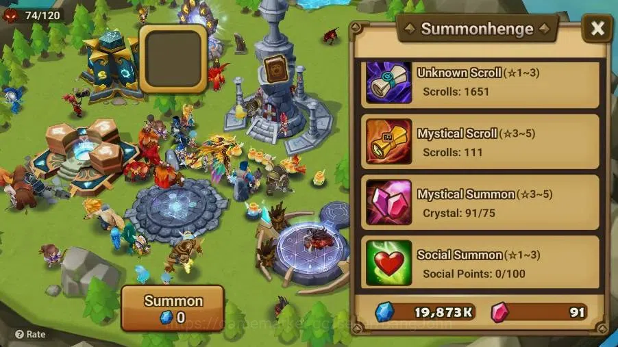 Summoners War: Sky Arena Accounts Starter GLOBAL | NB 5 TESHAR,Starter Gacha 115 12Y+160 11Y Scrool, 3 Legendary All 5