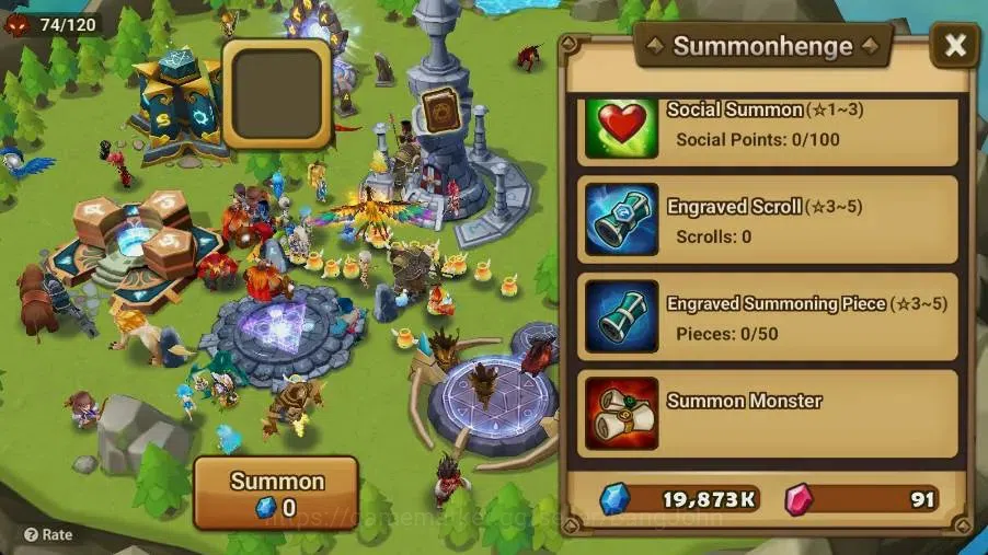Summoners War: Sky Arena Accounts Starter GLOBAL | NB 5 TESHAR,Starter Gacha 115 12Y+160 11Y Scrool, 3 Legendary All 6