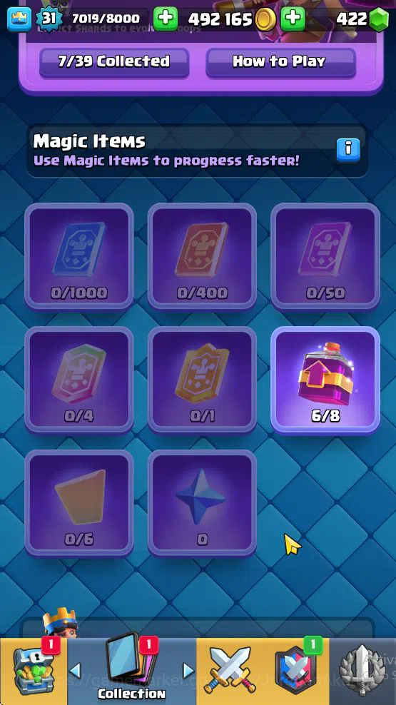Clash Royale Accounts Midgame Lvl 31|Trophy 5900|KTL 11|Limited Skin|Card 113| 1 Hero 7 EVO 1 Champ 20 Legendary 33 Epic,30 10