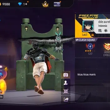 Free Fire Accounts Indonesia|4 Evo[AK47-BlueFlame,SCAR-Megalodon,M101 image 1