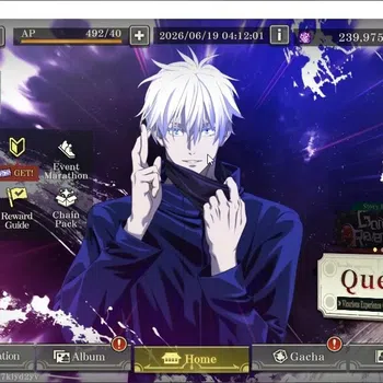 Jujutsu Kaisen: Phantom Parade Accounts NA |PR 3|9 SSR 1 Limited|Within Infinity Gojo,CEFB image 1