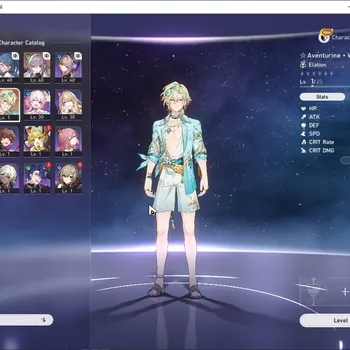 Honkai Star Rail Accounts Others Asia|TL 26|2 Limited|Adventurine Waveflair,Archer|Xianzhou Luofu|Male MC|Take Mail|Check