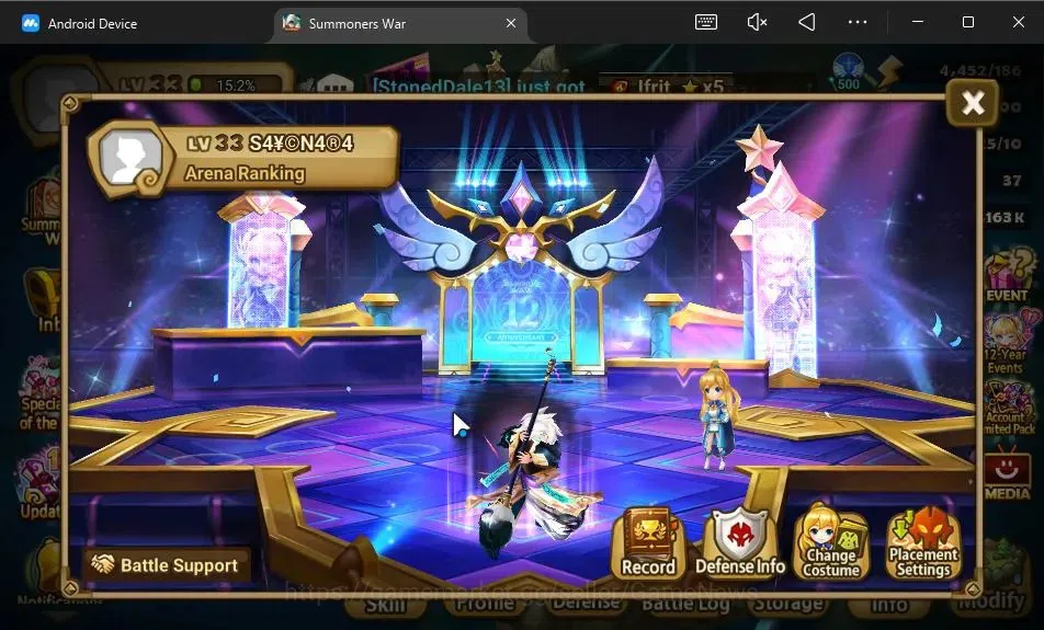 Summoners War: Sky Arena Accounts GLOBAL Lv 33|1 LD[Hanwul]|11 Total NB5[Rica,Feng Y image 2