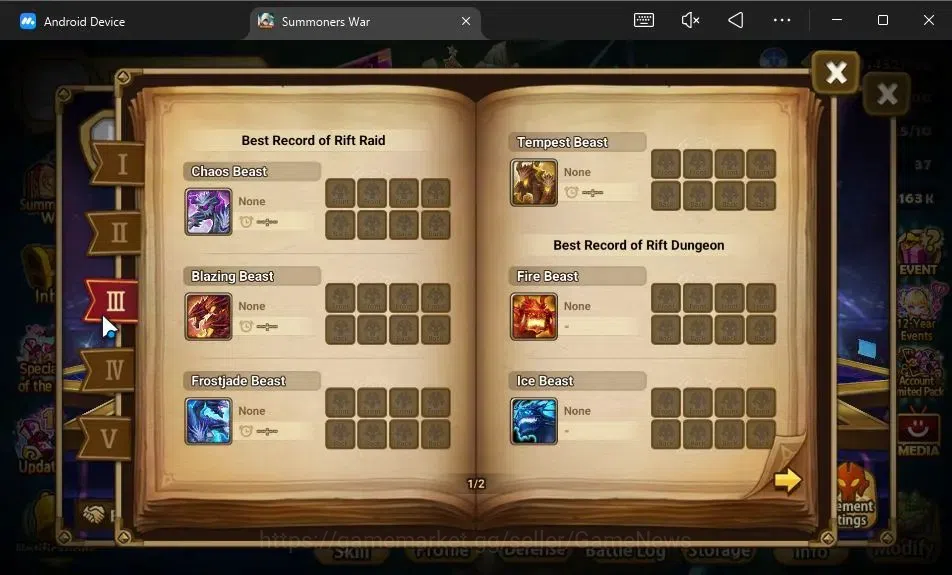 Summoners War: Sky Arena Accounts GLOBAL Lv 33|1 LD[Hanwul]|11 Total NB5[Rica,Feng Y image 5