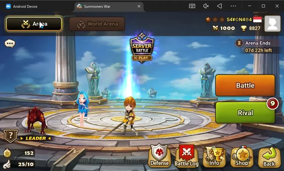 Summoners War: Sky Arena Accounts GLOBAL Lv 33|1 LD[Hanwul]|11 Total NB5[Rica,Feng Y image 9