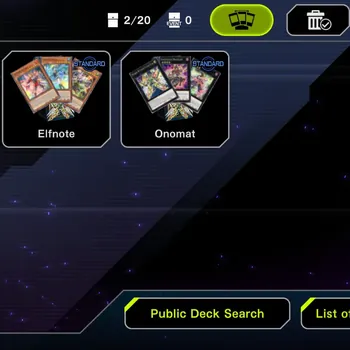 Yu-Gi-Oh! Master Duel Accounts High-Level Master Duel|Lv18|2 Meta Deck (Elfnote Power Patron ft Fallen Virtuous