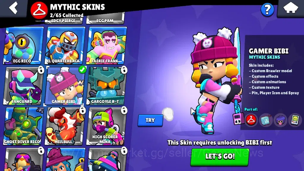 Brawl Stars Accounts 2348 Trophy|9,7k Bling|23 Brawlers 3 Max|Full Buff image 13