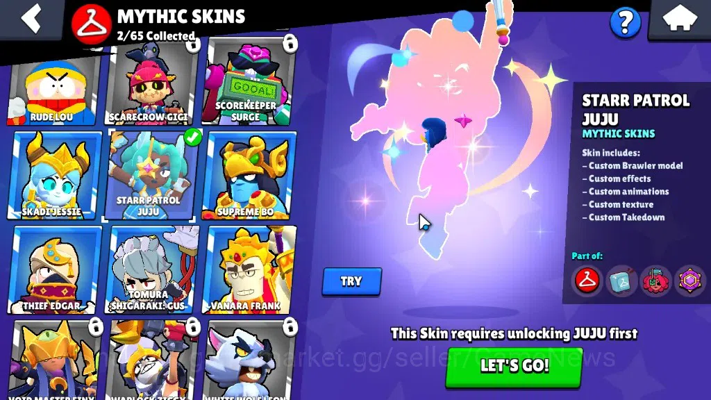 Brawl Stars Accounts 2348 Trophy|9,7k Bling|23 Brawlers 3 Max|Full Buff image 14