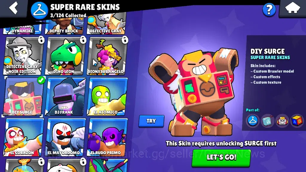 Brawl Stars Accounts 2348 Trophy|9,7k Bling|23 Brawlers 3 Max|Full Buff image 17