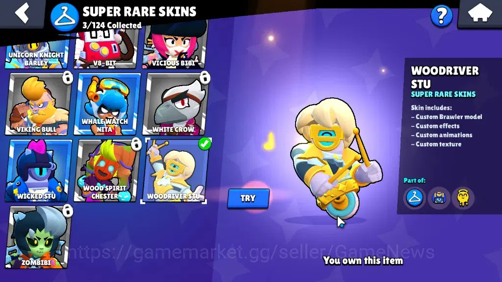 Brawl Stars Accounts 2348 Trophy|9,7k Bling|23 Brawlers 3 Max|Full Buff image 19