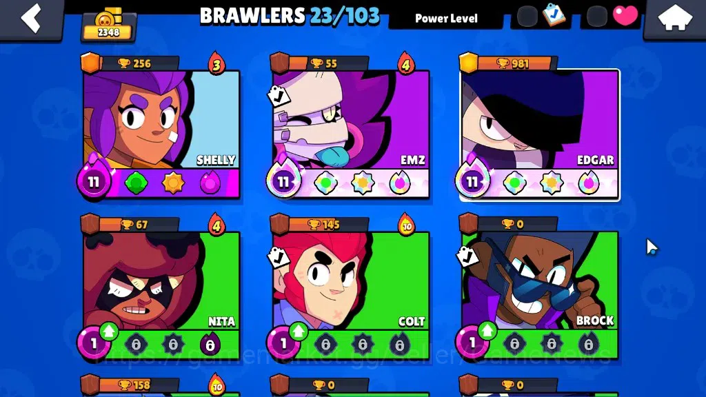 Brawl Stars Accounts 2348 Trophy|9,7k Bling|23 Brawlers 3 Max|Full Buff image 7
