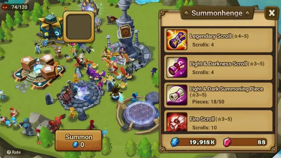 Summoners War: Sky Arena Accounts Starter GLOBAL | NB 5 TESHAR,Starter Gacha 115 12Y+160 11Y Scrool, 3 Legendary All 4