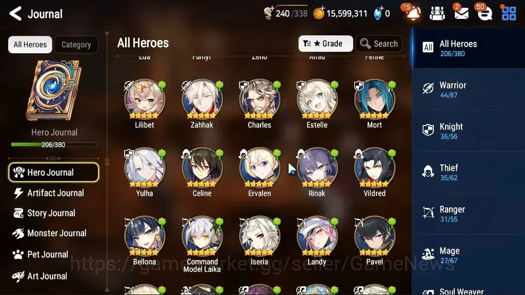 Epic Seven Accounts ASIA|22 ML(Notos,Salome,LOTScales,BArunka,NM Luna, image 10