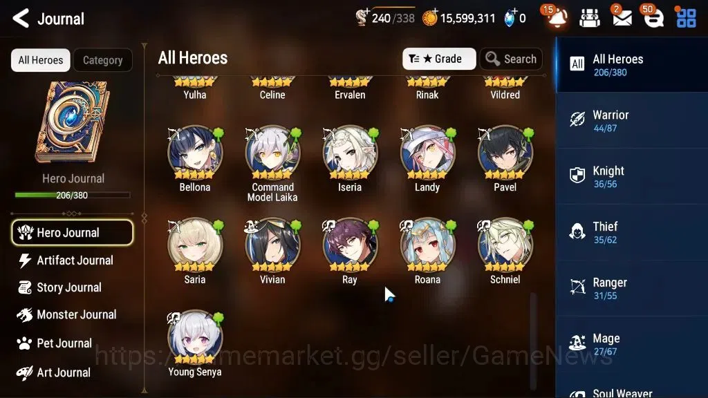 Epic Seven Accounts ASIA|22 ML(Notos,Salome,LOTScales,BArunka,NM Luna, image 11